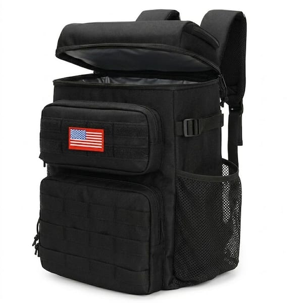 25 liter backpack travel Topo Designs Global Backpack, Bag, 3x Padded Grab Handles, Stretch Mesh, 100% Recycled Nylon Construction, PFAS-Free (Navy/Sahara) This carry Db - Hugger Backpack 25L