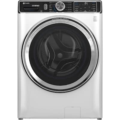 Profile 5.3 cu. Ft. Smart Front Load Washer White w/OdorBlock UltraFresh Vent System, Microban Technology, Tier 2 EStar