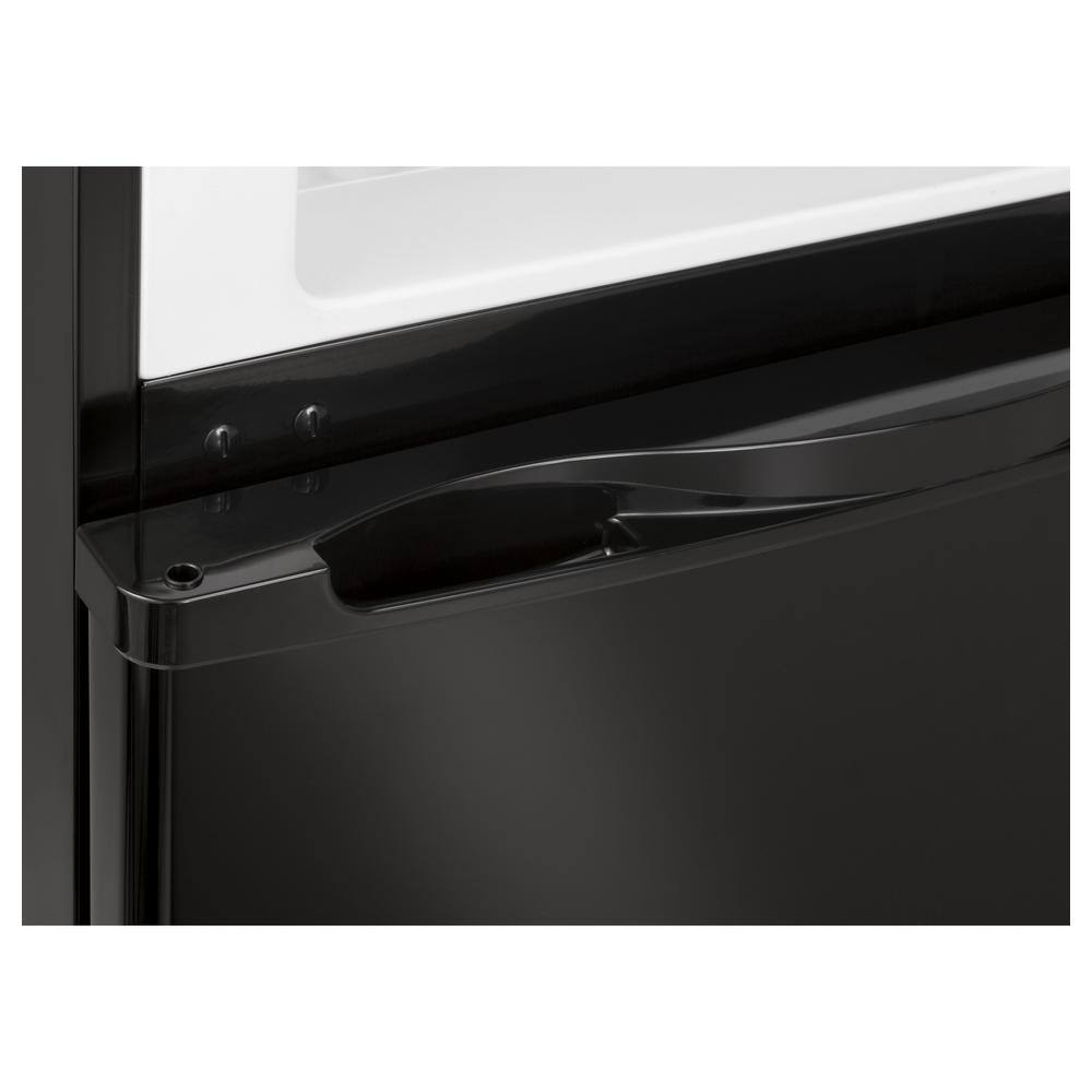 24" Black Energy Star Top Freezer Refrigerator