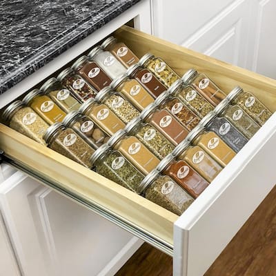 LYNK PROFESSIONAL Silver Metallic Coffee Pod Tray 6-Tier Drawer Organizer  for Kitchen Cabinets, Compatible with Keurig K-Cup pods 440111DS - The Home  Depot