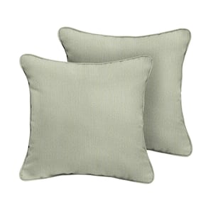 Sunbrella Revive Stem Square Outdoor Throw Pillow (2-Pack)