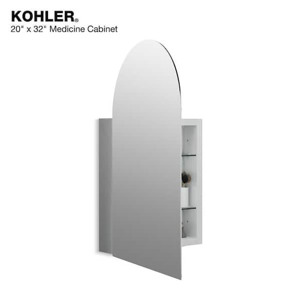 KOHLER Embark 20 in. W x 32 in. H Arched Medicine Cabinet with Mirror