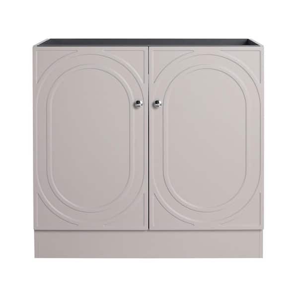 36 in. Bath Vanity Cabinet without Top in Khaki Unassembled