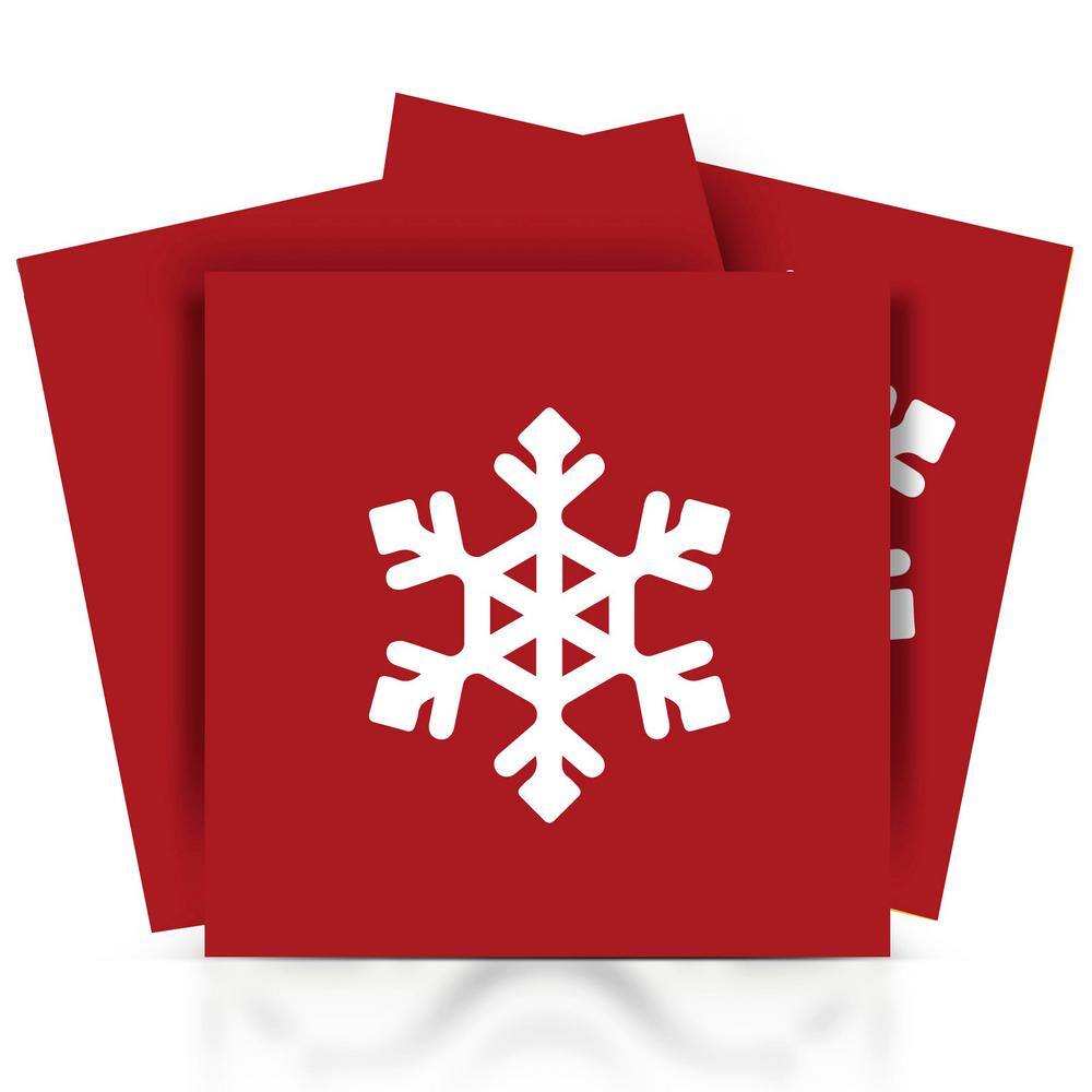 Red CN04 8 in. x 8 in. Vinyl Peel and Stick Tile (24-Tiles, 10.67 sq. ft. / Pack) price history on PriceWatchPro