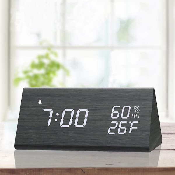 Digital Clock with Temperature & Humidity display