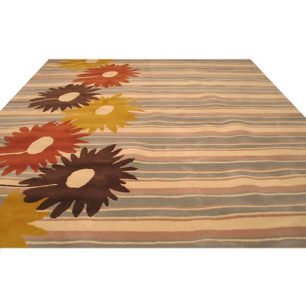 Niki 8 x 10 ft. Blue Contemporary Area Rug