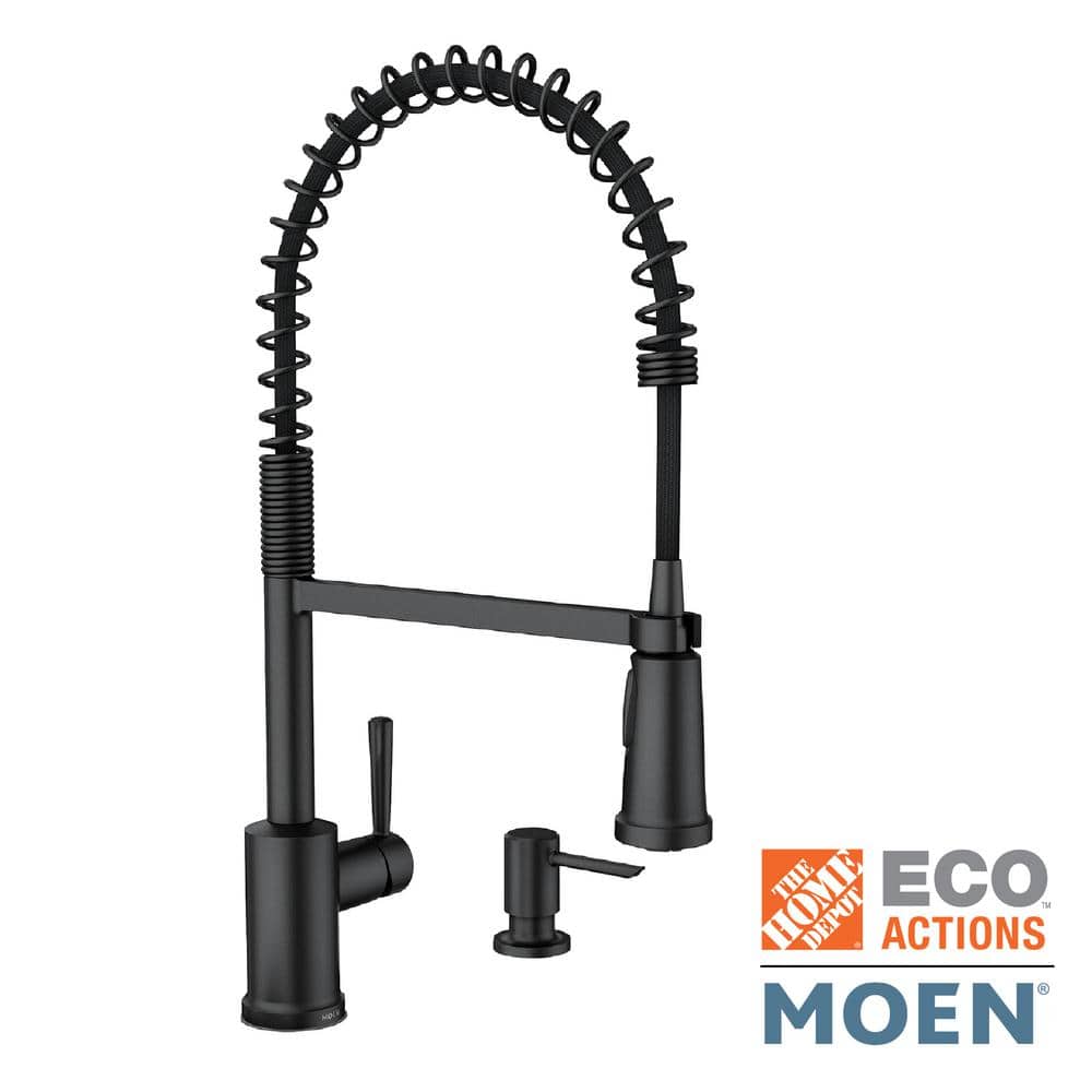 MOEN Indi SingleHandle PreRinse Spring Pulldown Sprayer Kitchen