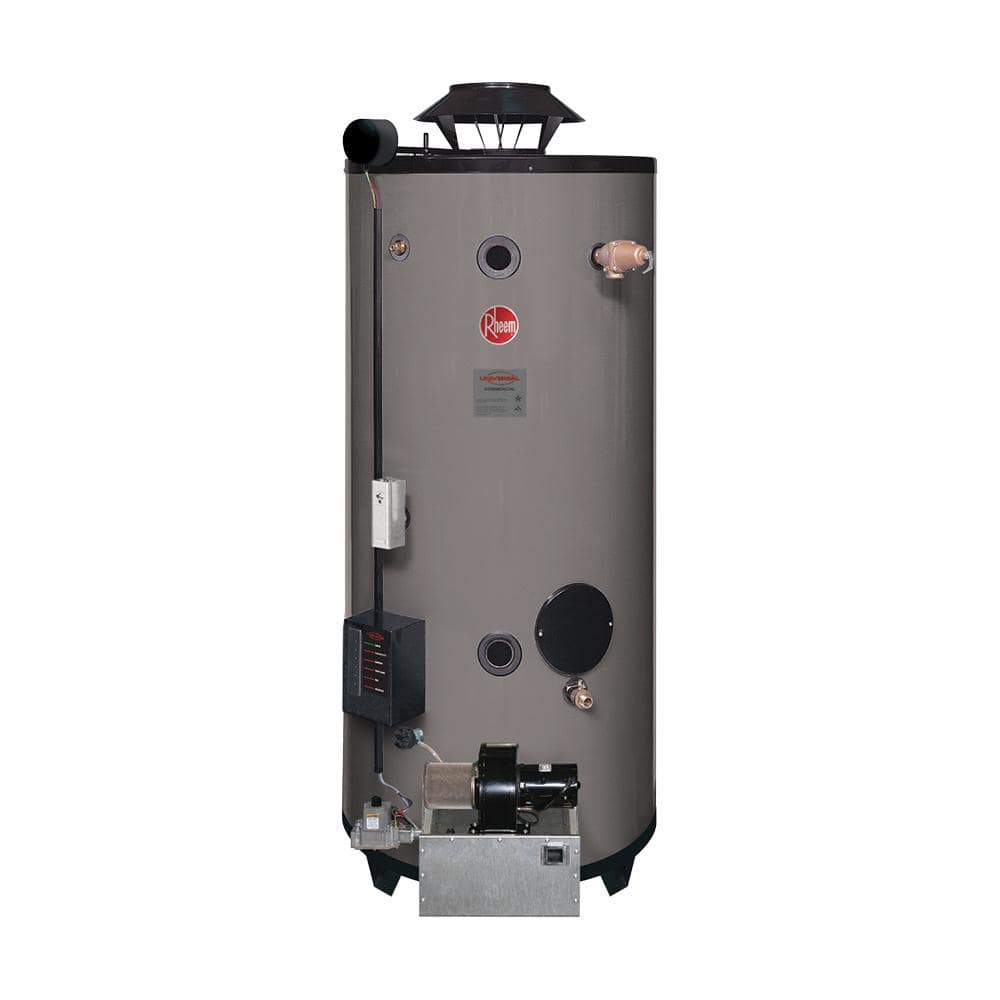Rheem Commercial Universal Heavy Duty 100 Gal. 199.9K BTU Ultra Low NOx (ULN) Natural Gas Tank Water Heater -  607559