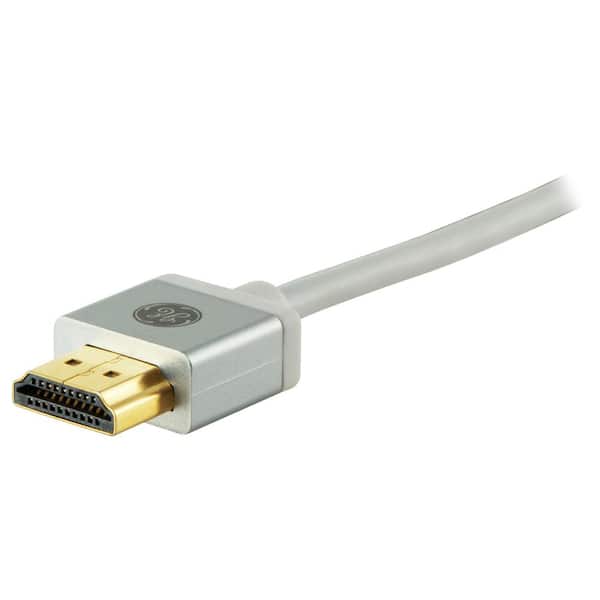 GE 15ft 8K HDMI 2.1 Cable with Ethernet, Gold-Plated Connectors