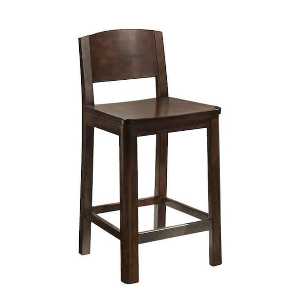 Home Styles Crescent Hill 24.75 in. Bar Stool in Dark Tortoise Shell