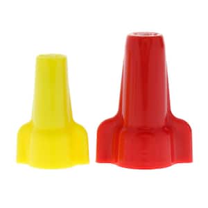451/452 WingNut Wire Connector, Yellow/Red (500 per Bag)