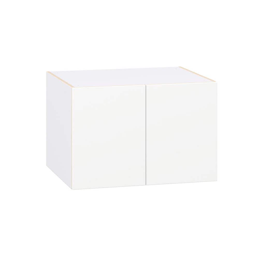 Timberline 30 in. W x 24 in. D x 20 in. H Assembled Slab Wall Bridge Kitchen Cabinet in Bright White price history on PriceWatchPro