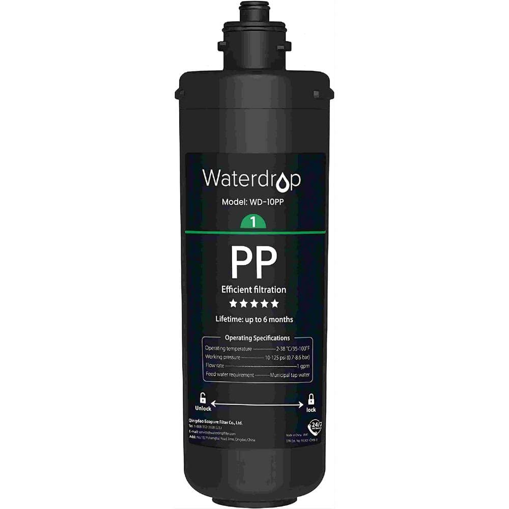 WD-10PP Under Sink Water Filter, Replacement for WD TSA & TSB &TSB-CM 3-stage Under Sink Water Filter System price history on PriceWatchPro