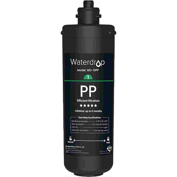 WD-10PP Under Sink Water Filter, Replacement for WD TSA & TSB &TSB-CM 3-stage Under Sink Water Filter System