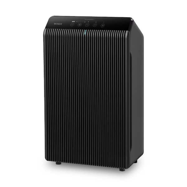 5510 Maximum Coverage 392 sq. ft. HEPA - True HEPA Whole House Air Purifier in Black