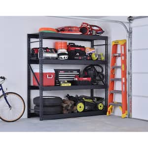 Metal shelf system now Easy Storage Original Ceiling Rack Storewonder© Shelves Garage Create Use to value Full Storage Space. 