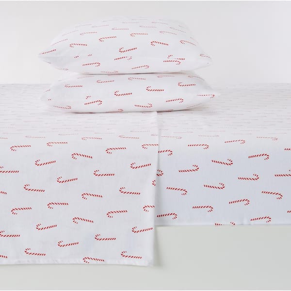 FRESHFOLDS 4-Piece Multi-Colored Printed Turkish Cotton King Premium Winter Bed Sheet Set