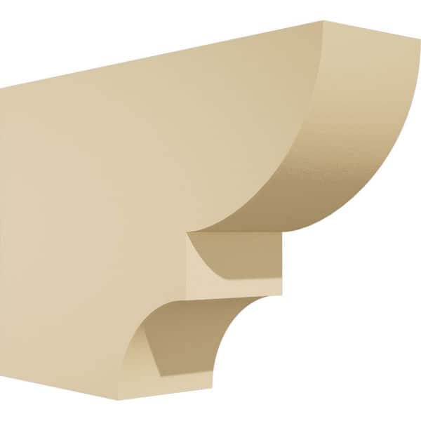 Ekena Millwork Standard Ridgewood 3 in. W x 8 in. H x 12 in. D Signature Urethane Rafter Tail Outlooker