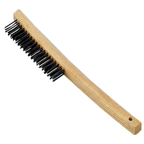Unbranded 4 x 16 Shoe Handle Wire Brush (12-Pack)