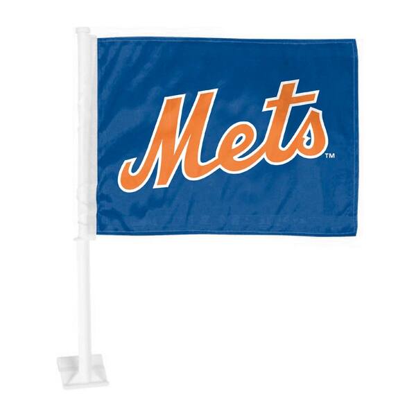 FANMATS MLB - New York Mets Car Flag Large 1-Piece 11 in. x 14 in.