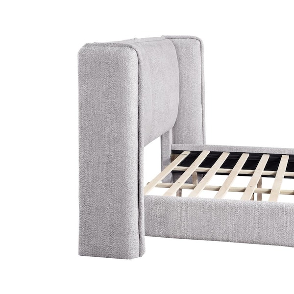 Harlo Boucle Queen Bed Head – Life Interiors