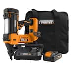 20-Volt Cordless 16-Gauge 2-1/2 in. Straight Finish Nailer Kit with Fasteners (200-Count) - 1300 Shots per Charge