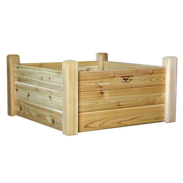 Gronomics 34 in. x 34 in. x 19 in. Raised Garden Bed