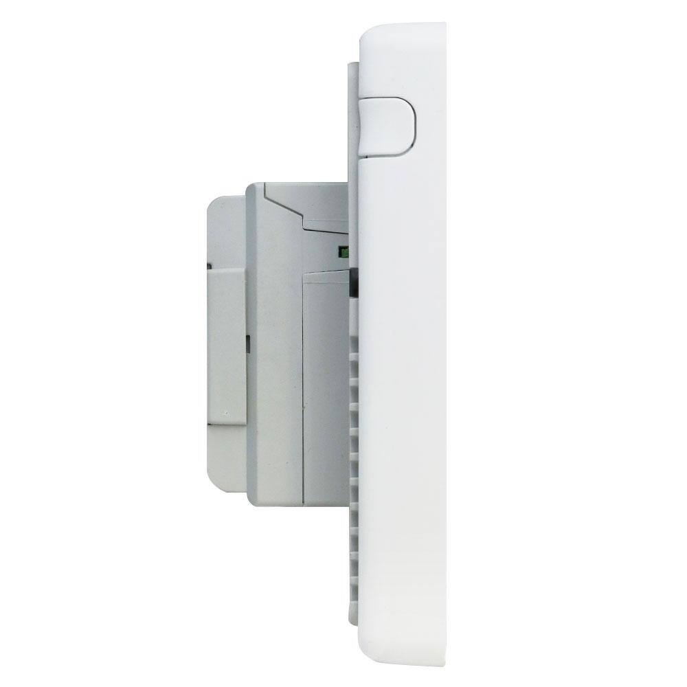 QuietWarmth Smart Touch Programmable WiFi Thermostat with Floor Sensor