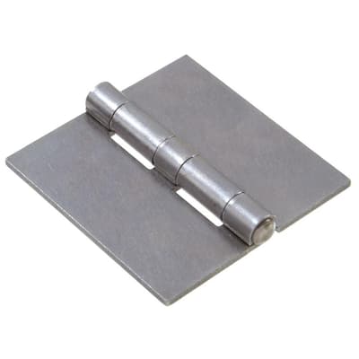 3 in. Plain Steel Weldable Surface Hinge with Square Corner Full Surface Fixed Pin (5-Pack) 3 in. Plain Steel Weldable Surface Hinge with Square Corner Full Surface Fixed Pin (5-Pack)