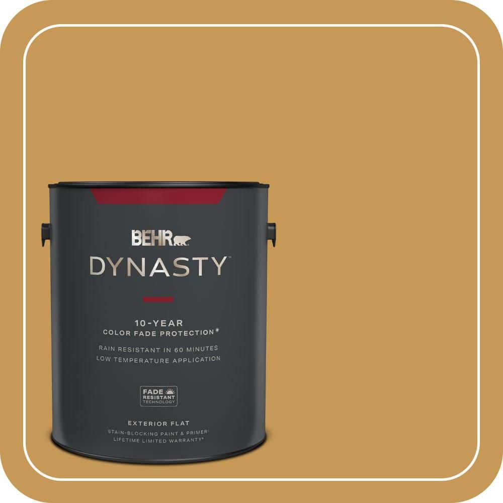 1 gal. #PMD-104 Amber Glass Flat Exterior Stain-Blocking Paint & Primer price history on PriceWatchPro