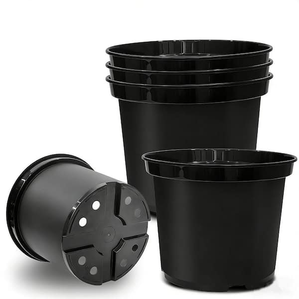 8 in. Plastic Nursery Pot TPNP02 - The Home Depot