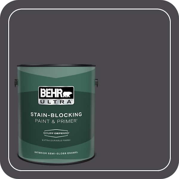 BEHR ULTRA 1 gal. #ECC-62-2 Cityscape Extra Durable Semi-Gloss Enamel Interior Paint & Primer