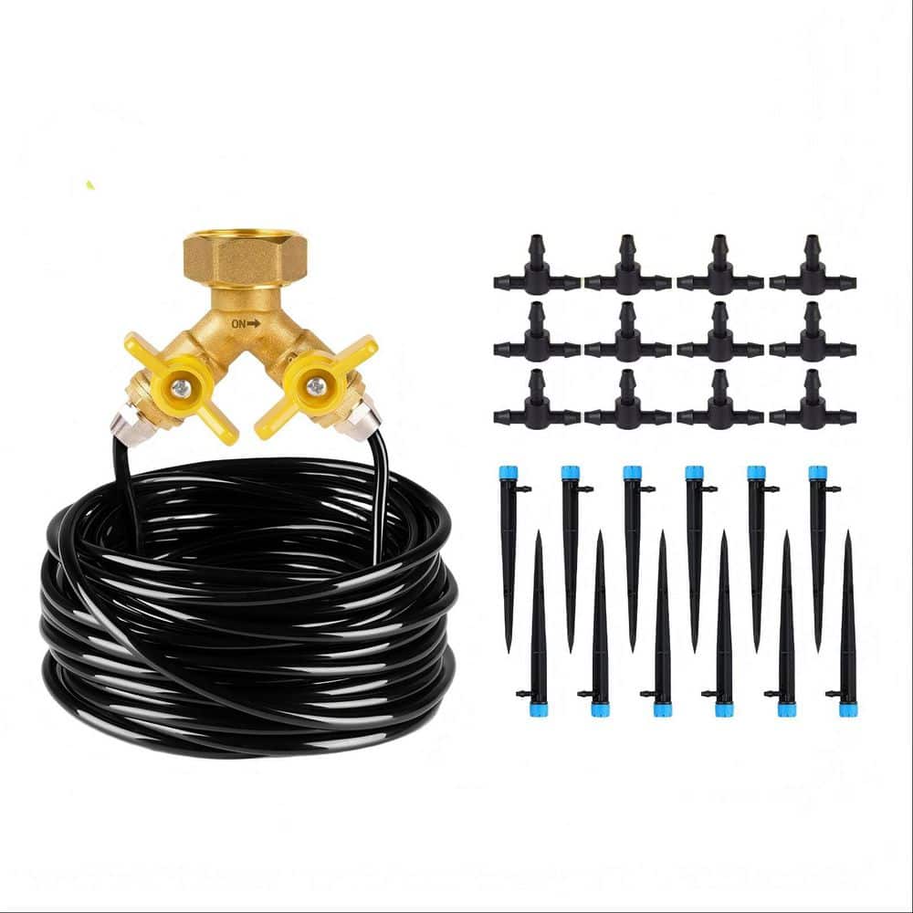 50 ft. Drip Irrigation Kit Plant Watering System, Automatic Irrigation Equipment Set for Garden, Patio, Lawn price history on PriceWatchPro
