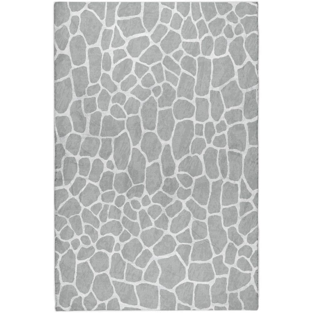 Dream Shag Premium Machine Washable Abstract ADS45 Gray 8 ft. x 10 ft. Area Rug price history on PriceWatchPro