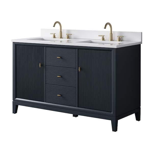 Have a question about Vanity Art 54 in. W x 34 in. H Double
