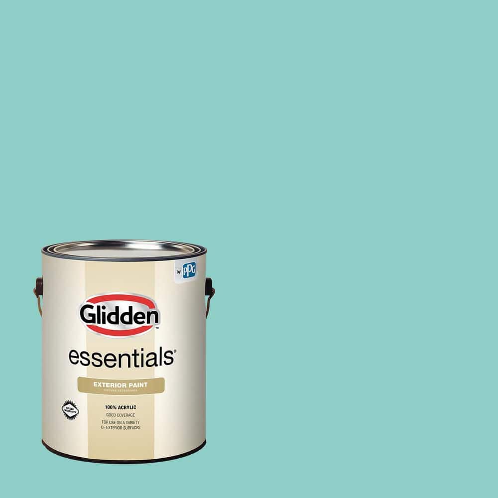 1 gal. PPG1231-4 Tropical Holiday Flat Exterior Paint price history on PriceWatchPro