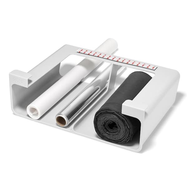 Cupboard Store Under-Shelf Large Film, Foil and Bag Organizer