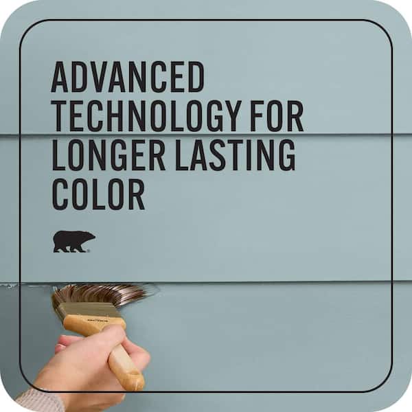 BEHR MARQUEE 1 qt. #PPU13-13 Oslo Blue Semi-Gloss Enamel Exterior