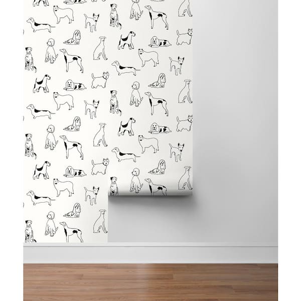 STACY GARCIA HOME Charcoal Faux Wooden Slats Vinyl Peel and Stick Wallpaper  Roll (Covers 30.75 sq. ft.) SG12106 - The Home Depot