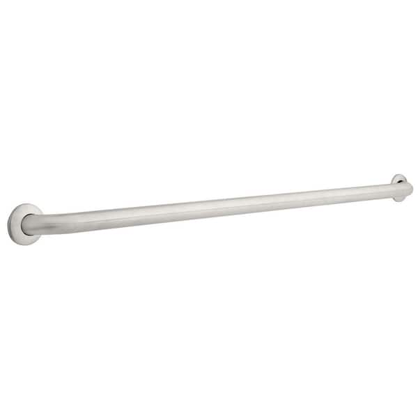 Franklin Brass 48 in. x 1-1/2 in. Concealed Screw ADA-Compliant Grab Bar in Stainless