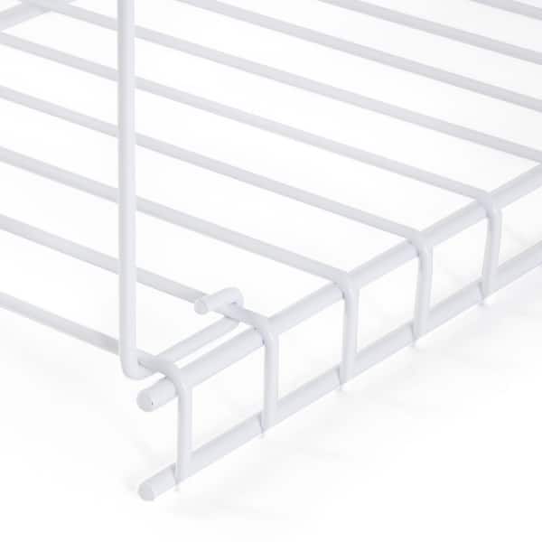 HOUSEHOLD ESSENTIALS White Wire Shelf Divider 2-Pack 25001 - The