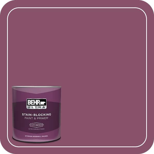 BEHR ULTRA 1 qt. #M120-7 Raspberry Crush Extra Durable Eggshell Enamel Interior Paint & Primer