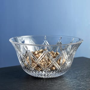 Lacey 9 in. Clear Crystal Bowl