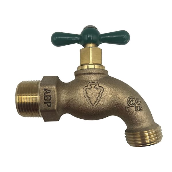 3/4 in. MIP x 3/4" MHT Heavy duty Multi-Turn Brass Hose Bib