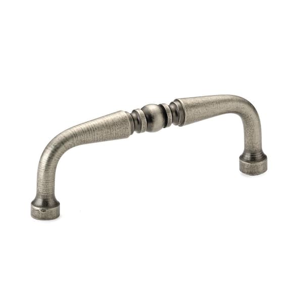 Laval Collection 3 in. (76 mm) Pewter Traditional Cabinet Bar Pull
