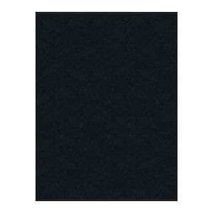 Wide Wale Grey 6 ft. x 8 ft. Indoor/Outdoor Area Rug