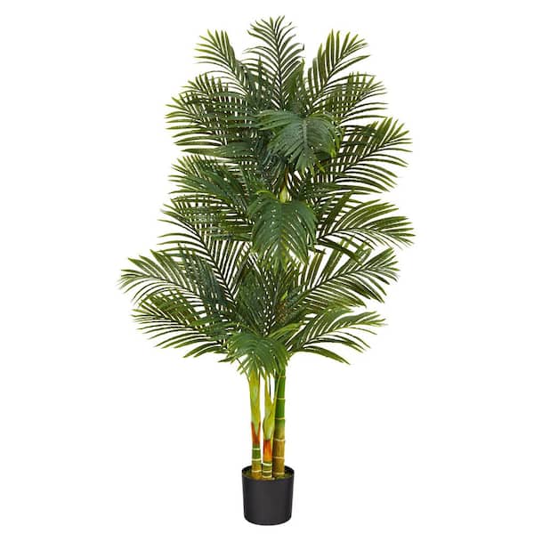 6ft. Golden Cane Artificial Palm Tree