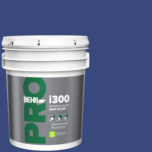 BEHR PRO 5 gal. #MQ5-49 Expressionism Semi-Gloss Interior Paint