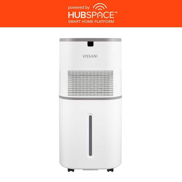 Smart 6 Gal. Evaporative Humidifier for 2000 sq. ft. Room with Remote and Wi-Fi in White by Hubspace