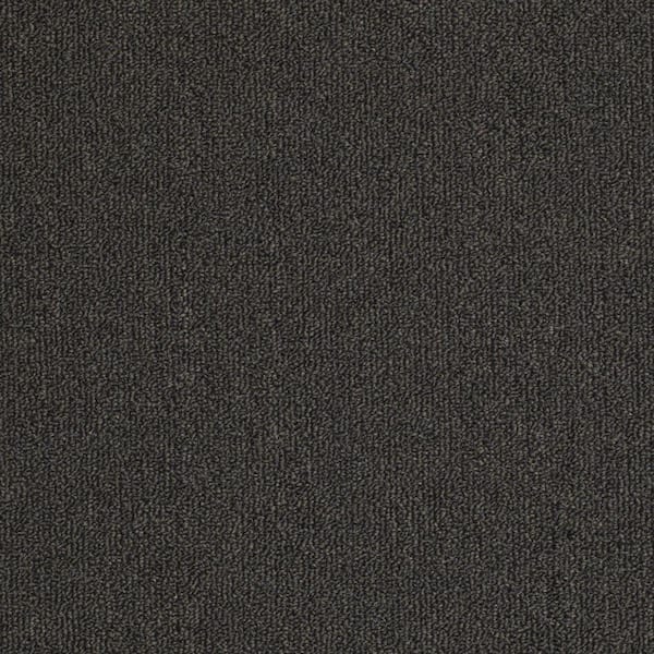 TrafficMaster Soma Lake - Charcoal - Gray 14 oz. SD Olefin Berber Installed Carpet